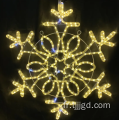 Motifs de lumière de neige de Noël